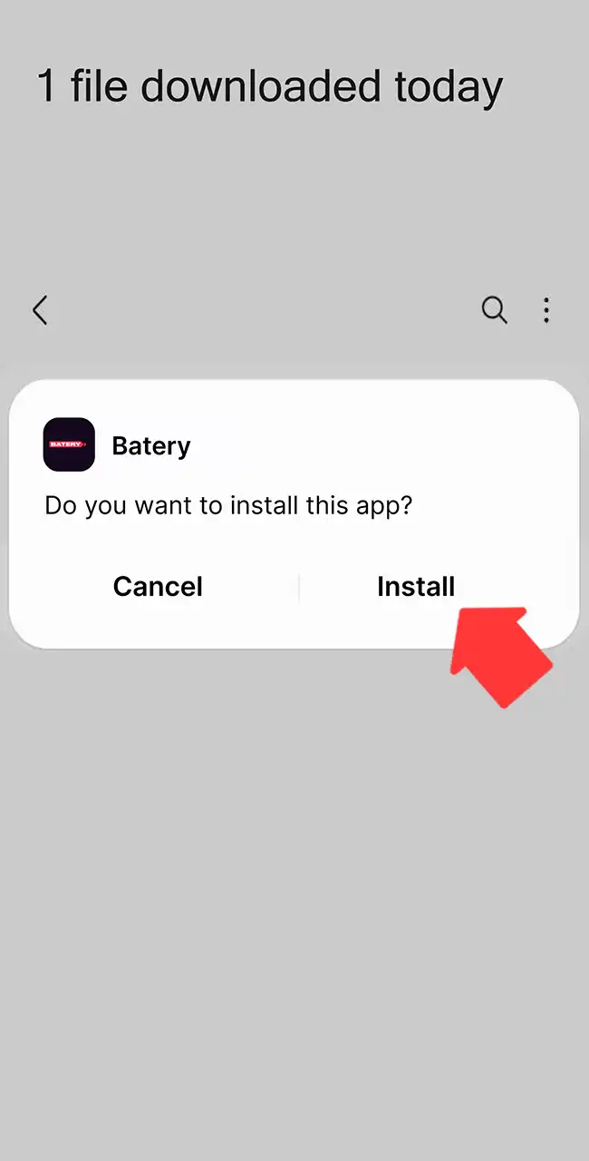 Install the Aviator app on Batery.