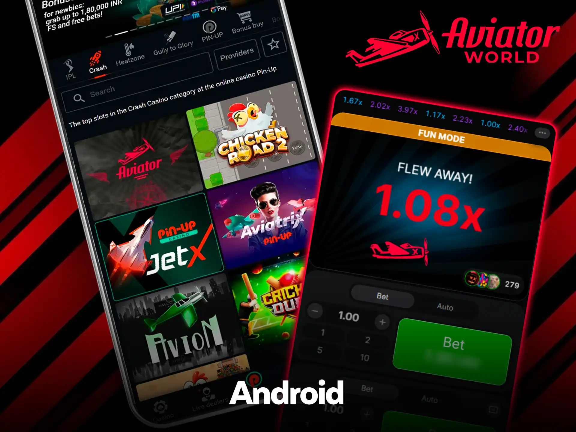 View Pin-Up Android technical specifications here.