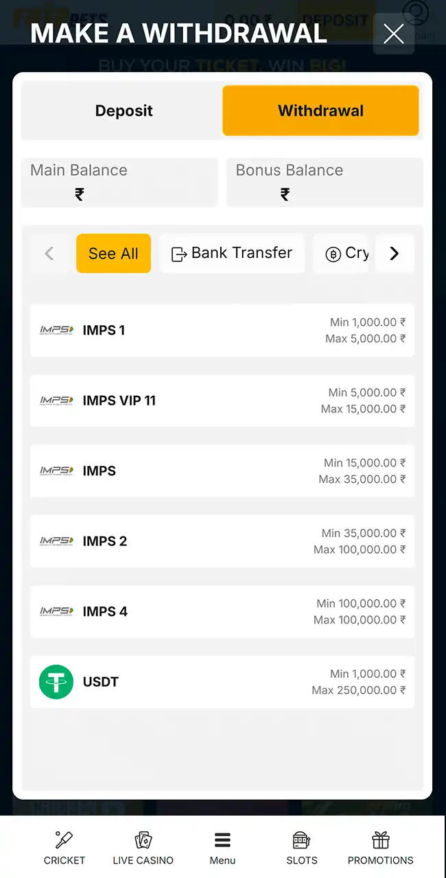 Cash out Aviator winnings on Rajabets.