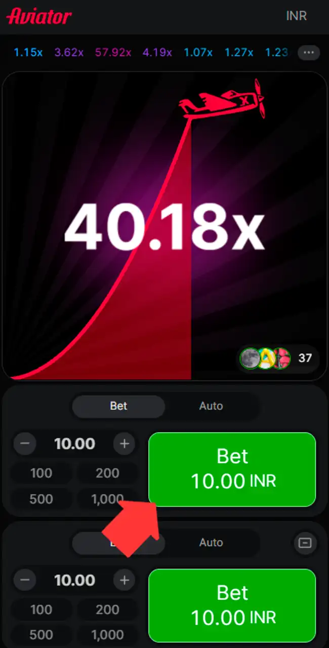 Wager on the next Tez888 flight.