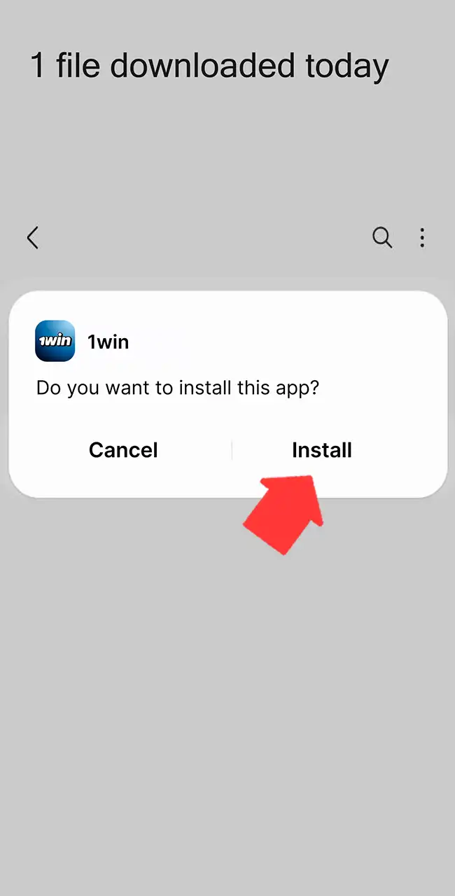 Install the 1win Aviator APK securely.