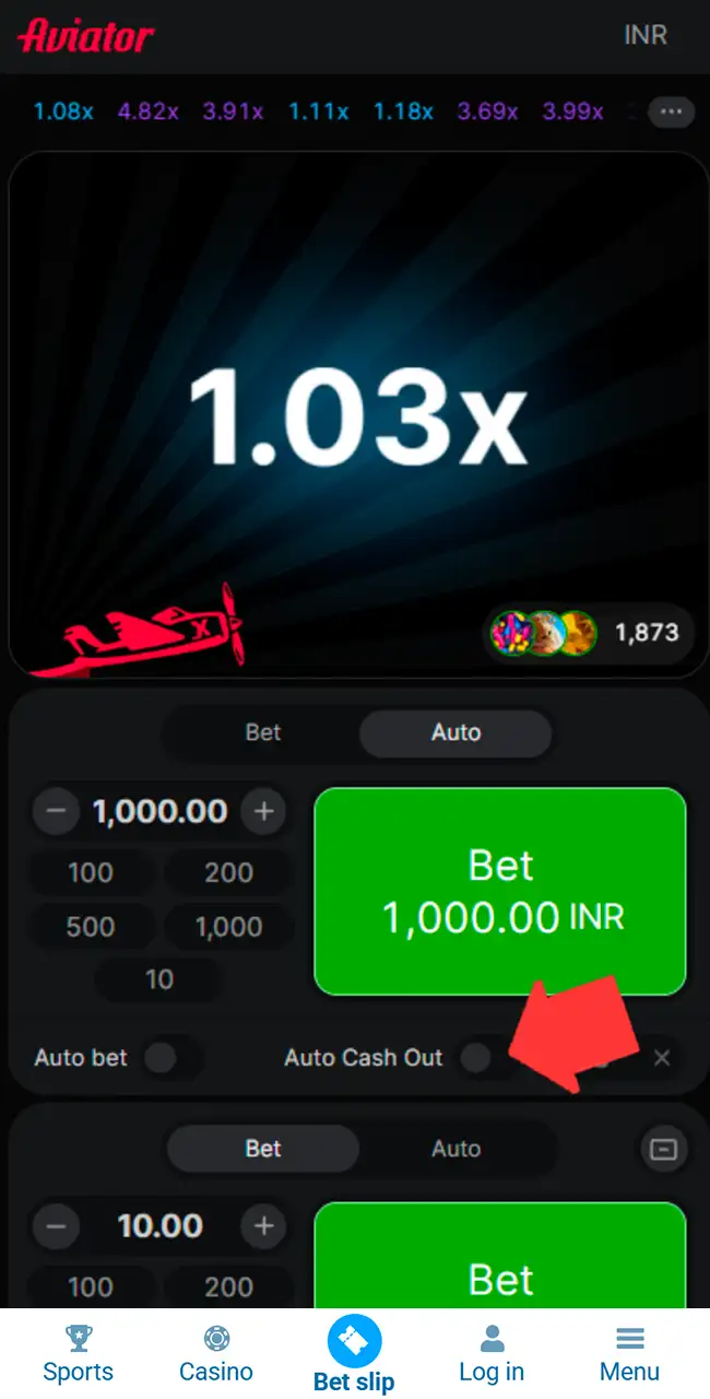 Withdraw your earnings before the 1xbet plane flies away.
