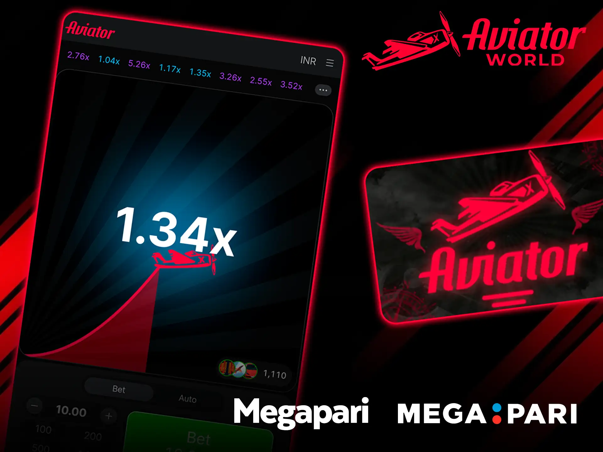 Install Megapari Aviator app right now.