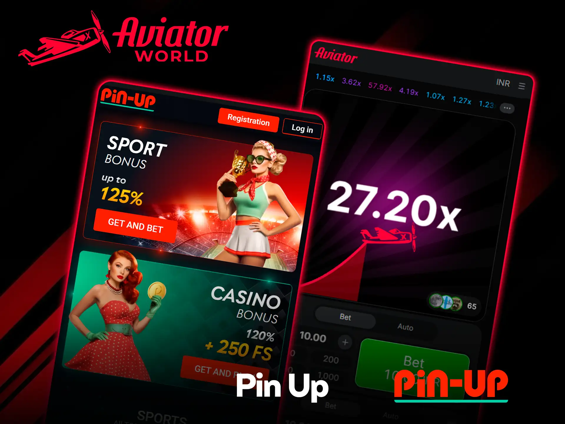 Try the Pin Up Aviator app.