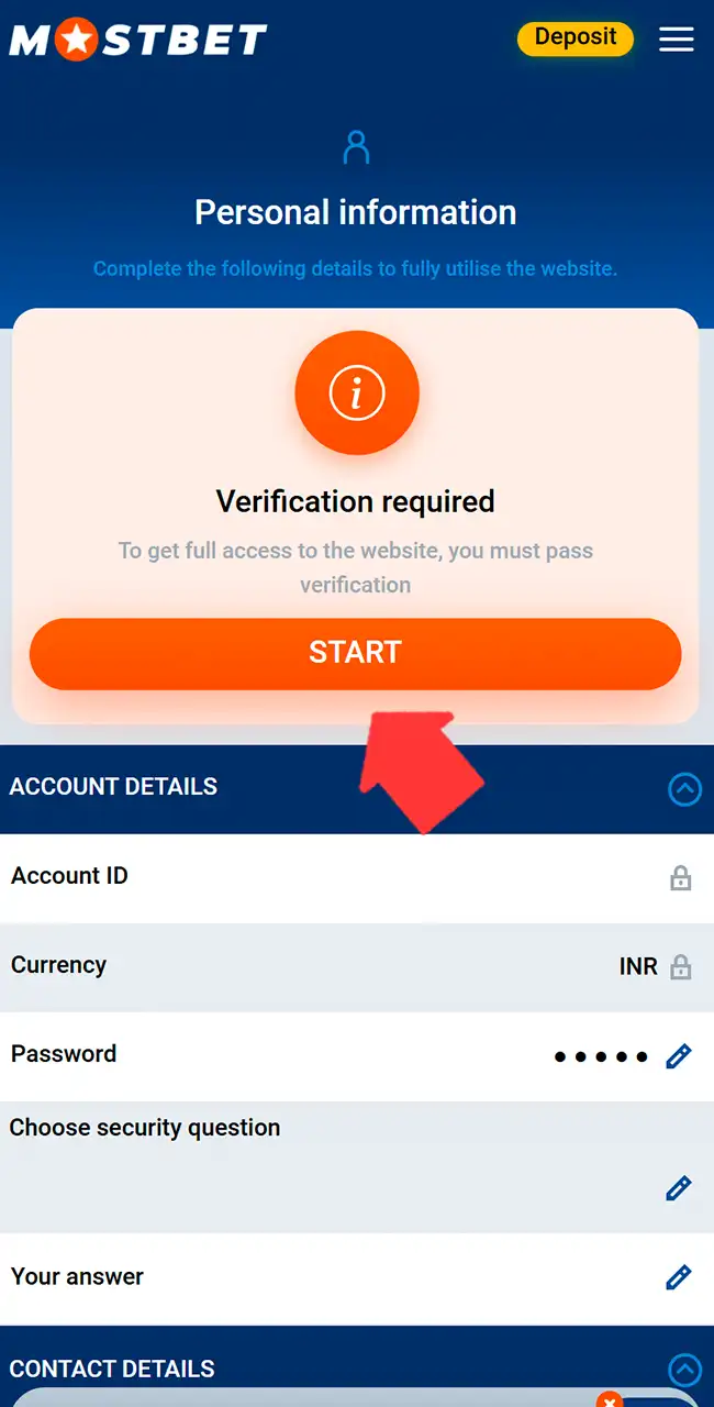 Verify your identity for secure Aviator play.