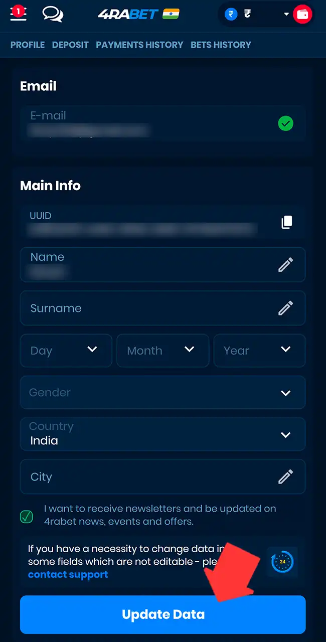 Verify and confirm your Aviator withdrawal request.